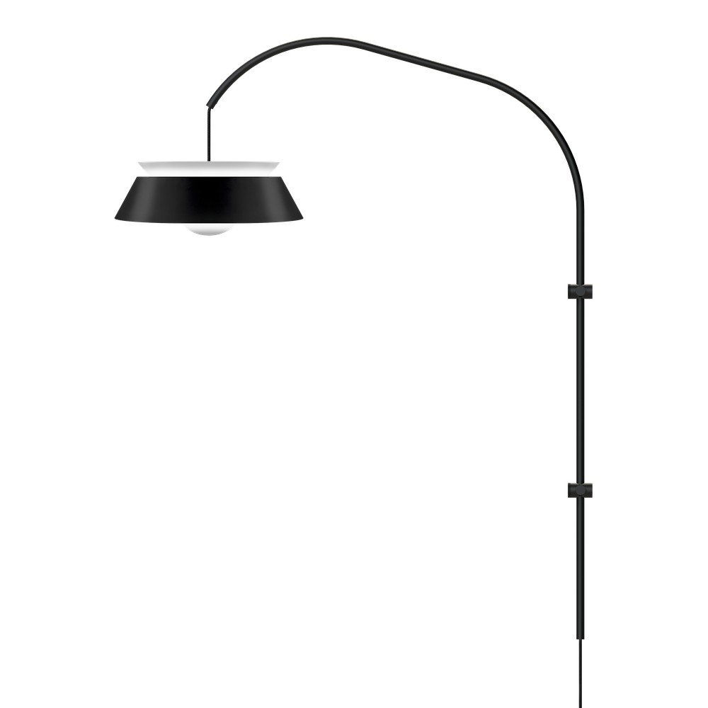 Czarny metalowy stojak na lampę 123 cm Willow – UMAGE (zdjęcie 7)