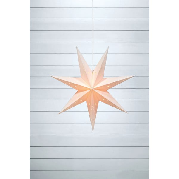 Biała świąteczna wisząca dekoracja świetlna Saturnus – Markslöjd-image-1