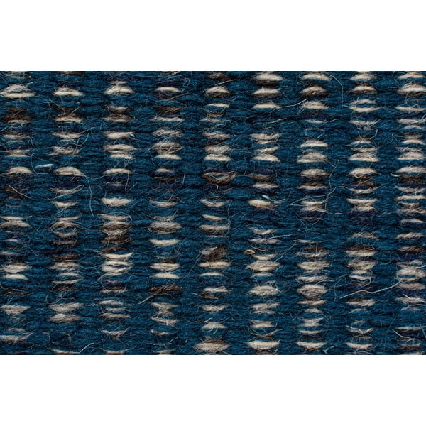 Niebieski wełniany chodnik Flair Rugs Anu, 60x200 cm-image-2
