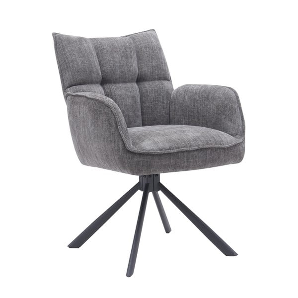 Szare tapicerowane fotele jadalniane zestaw 2 szt. Marilla – Unique Furniture-image-3