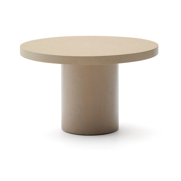 Okrągły stół ogrodowy betonowy ø 120 cm Aiguablava – Kave Home