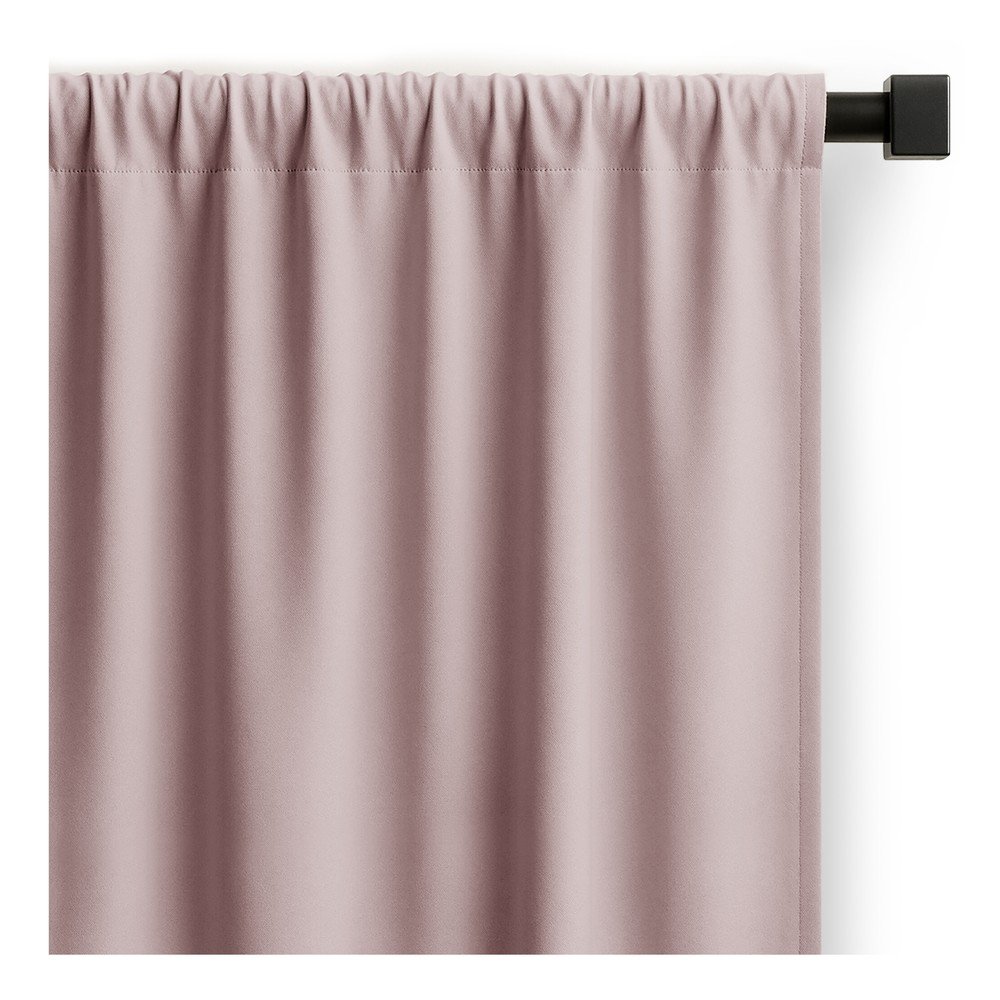 Szaroróżowa zasłona częściowo zaciemniająca (dimout) 200x250 cm Carli – Restilo