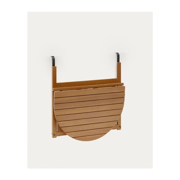 Wiszący stolik balkonowy z litego drewna akacjowego 50x70 cm Amarilis – Kave Home-image-3