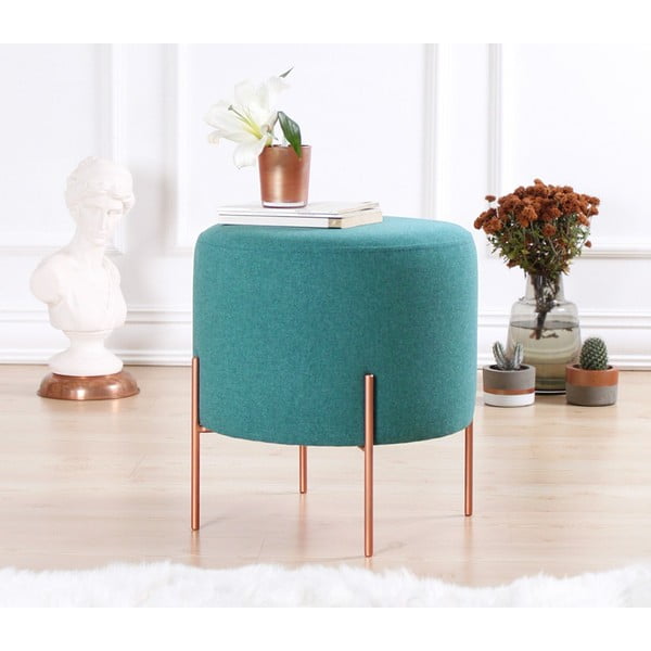 Niebieski puf Copper – Artie-image-4