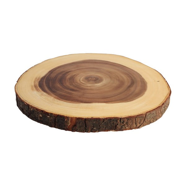 Deska do krojenia z drewna akacjowego T&G Woodware Acacia Round Board, ⌀ 31 cm