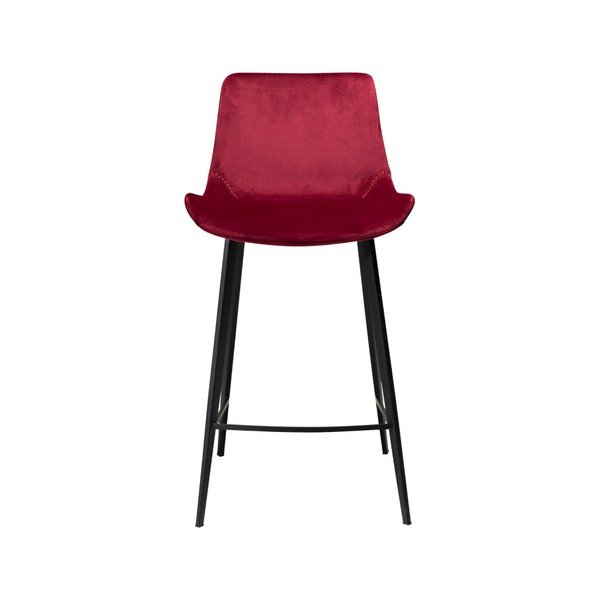 Czerwony hoker DAN–FORM Denmark Hype Velvet-image-1