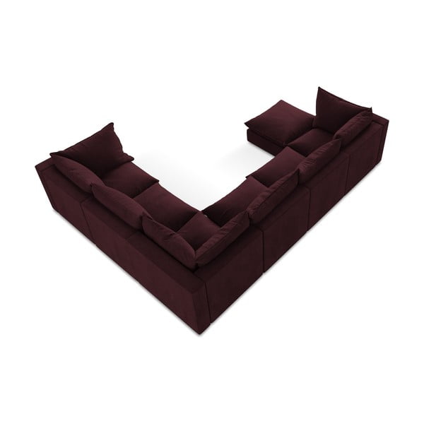 Bordowy narożnik (prawostronny/w kształcie litery U) Manao – Makamii-image-3