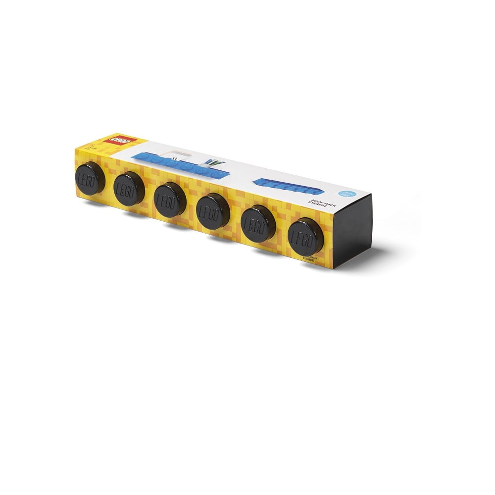 Dziecięca czarna półka ścienna LEGO® Sleek (zdjęcie 3)