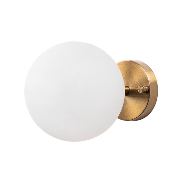 Biały/w kolorze brązu kinkiet ø 15 cm Atmaca – Opviq lights-image-2