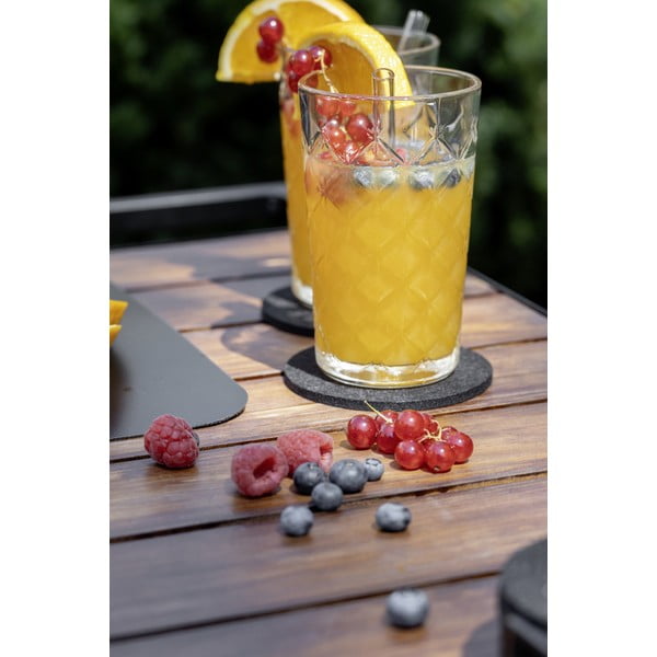 Czarne podkładki ze stojakiem zestaw 8 szt. – Wenko-image-3