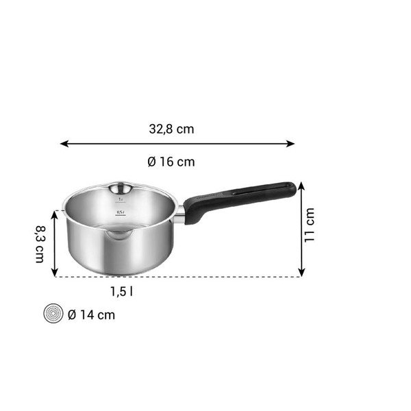 Rondel ze stali nierdzewnej odpowiedni na indukcję 1,5 l Brava – Tescoma-image-3