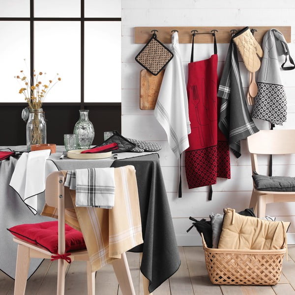 Fartuch z bawełny z recyklingu Cuisiline – douceur d'intérieur-image-2