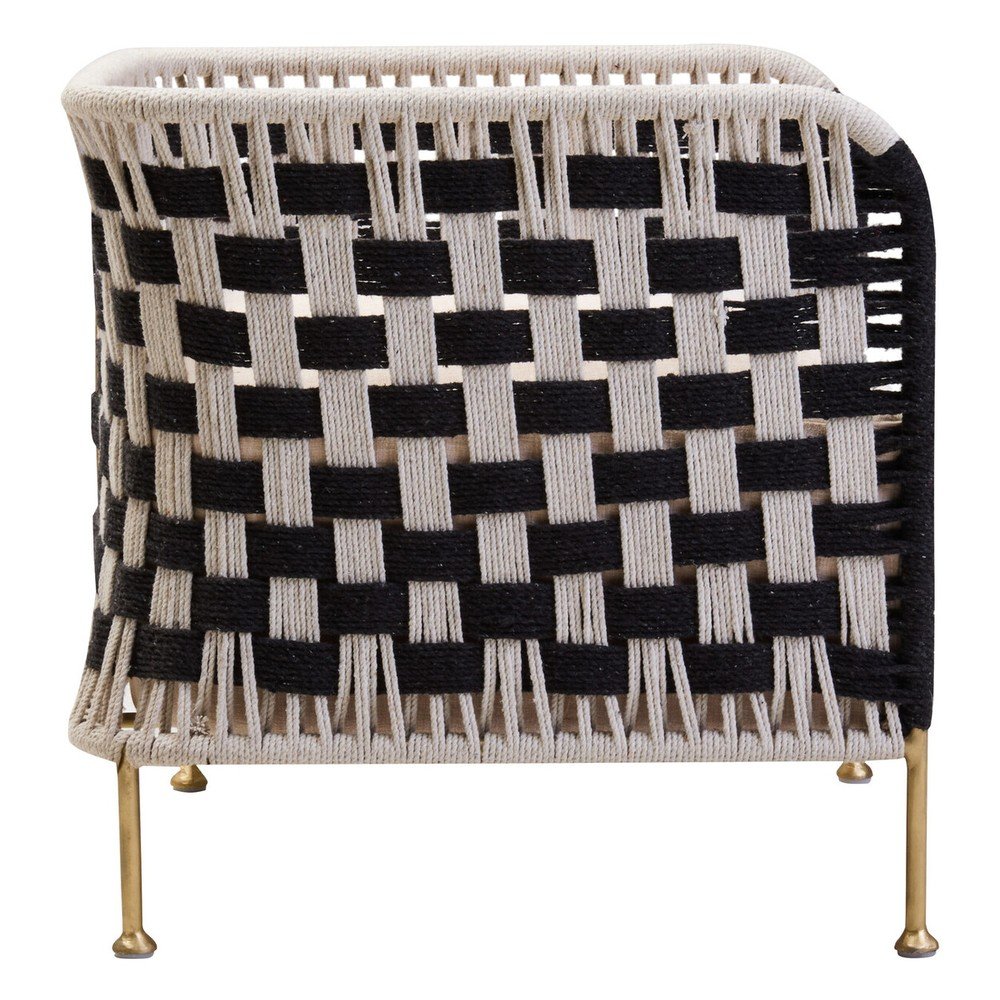 Czarno-biały fotel Satna – Premier Housewares (zdjęcie 11)