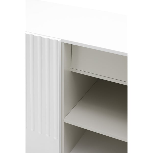 Biały niski kredens Teulat Doric, szer. 150 cm-image-1