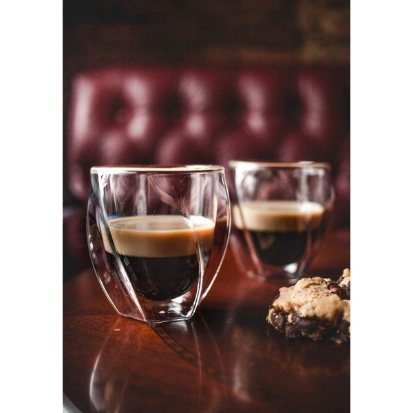 Kubki do cappuccino z podwójną ścianką zestaw 2 szt. 250 ml Cristallo – Vialli Design-image-1