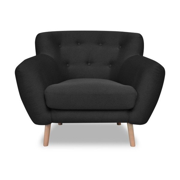Ciemnoszary fotel Cosmopolitan design London