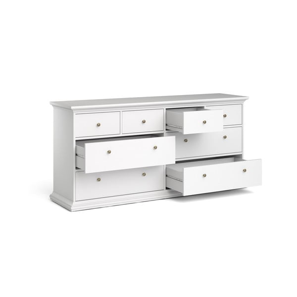 Biała niska komoda 183x87 cm Paris – Tvilum-image-3