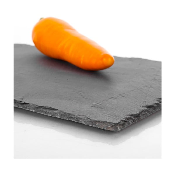 Tacka łupkowa do serwowania Bambum Nevada, 31x21 cm-image-2