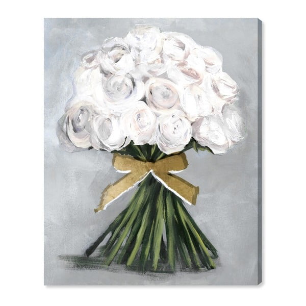 Obraz Oliver Gal Wonderful Light Bouquet, 35x40 cm 