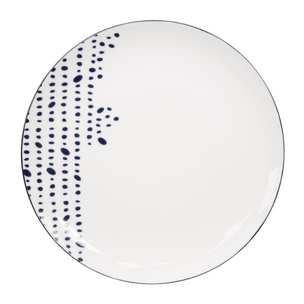 Talerz porcelanowy Tokyo Design Studio Le Bleu De Plates, ⌀ 27 cm