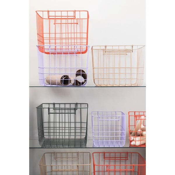 Metalowy koszyk druciany 37x26x20 cm Store-It – Mette Ditmer Denmark-image-1