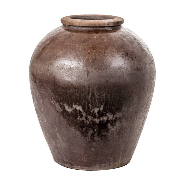 Brązowy wazon ceramiczny VICAL HOME Bukava, 50x60 cm