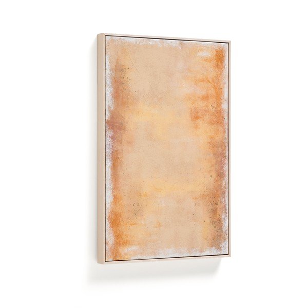 Ręcznie malowany obraz z ramą w zestawie/na płótnie 60x90 cm Selnar – Kave Home