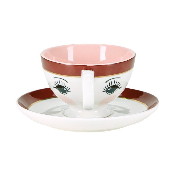Porcelanowa filiżanka Miss Étoile Colored Icons, ø 27 cm-image-1