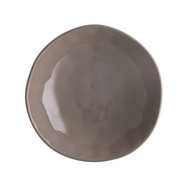Brązowy talerz porcelanowy na pizzę Brandani Pizza, ⌀ 20,5 cm
