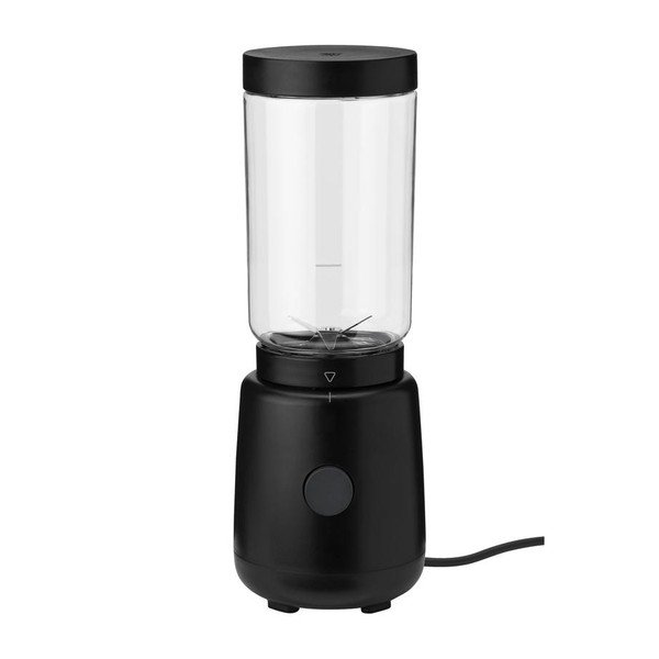 Czarny plastikowy blender kielichowy Foodie – RIG-TIG