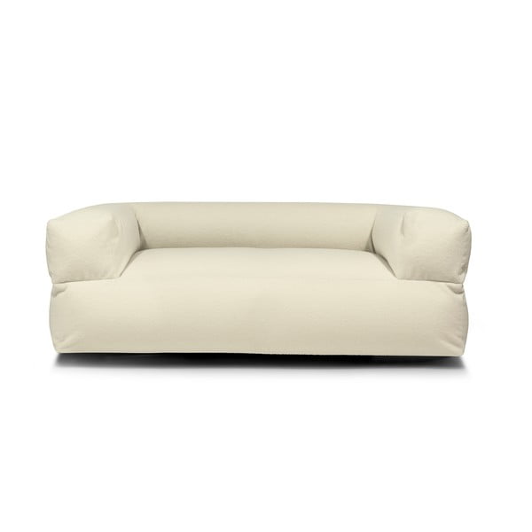 Kremowy worek do siedzenia z materiału bouclé Sofa MooG – SLOWDOWN-image-2