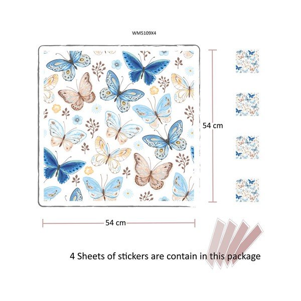 Naklejka Walplus Butterflies Pattern-image-2
