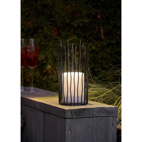 Solarna lampa zewnętrzna LED (wysokość 22 cm) Coro – Reality-image-1