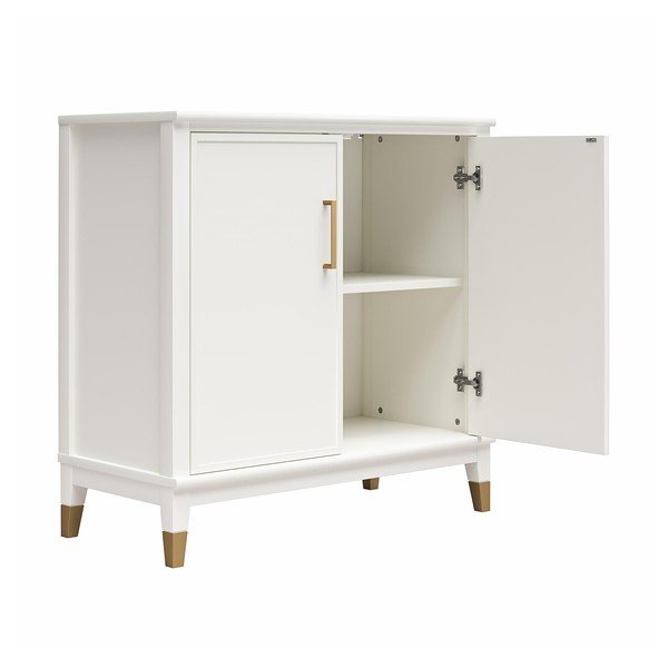 Biała szafka 84x84 cm Westerleigh – CosmoLiving by Cosmopolitan-image-1