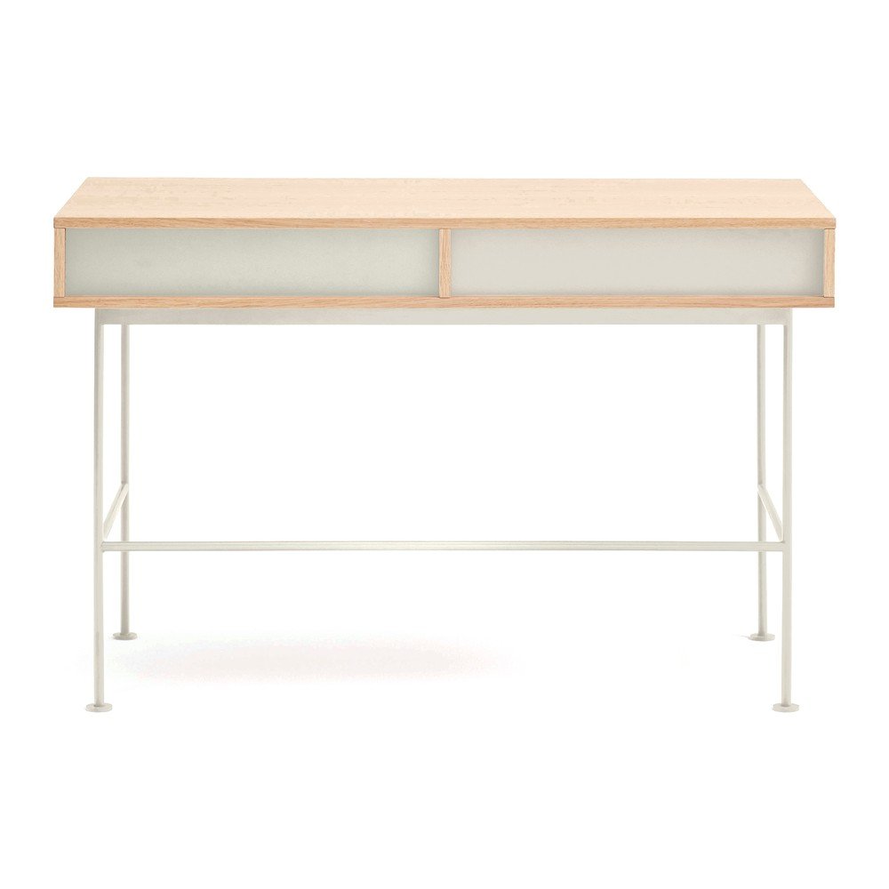 Biurko z blatem w dekorze dębu 60x120 cm Yoko – Teulat (zdjęcie 4)