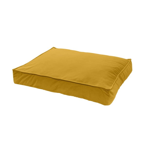 Żółty materac dla psów 80x55 cm – Madison