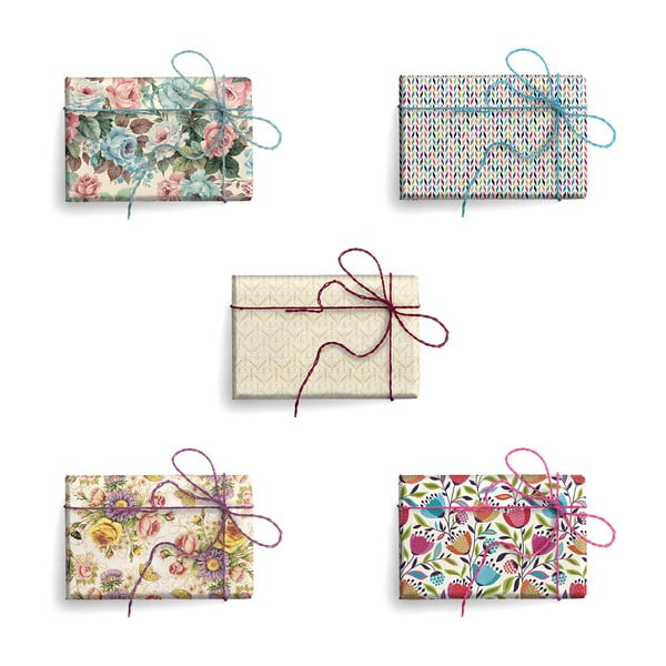 Papiery do pakowania prezentów zestaw 5 szt. Prestige – Kartos-image-1