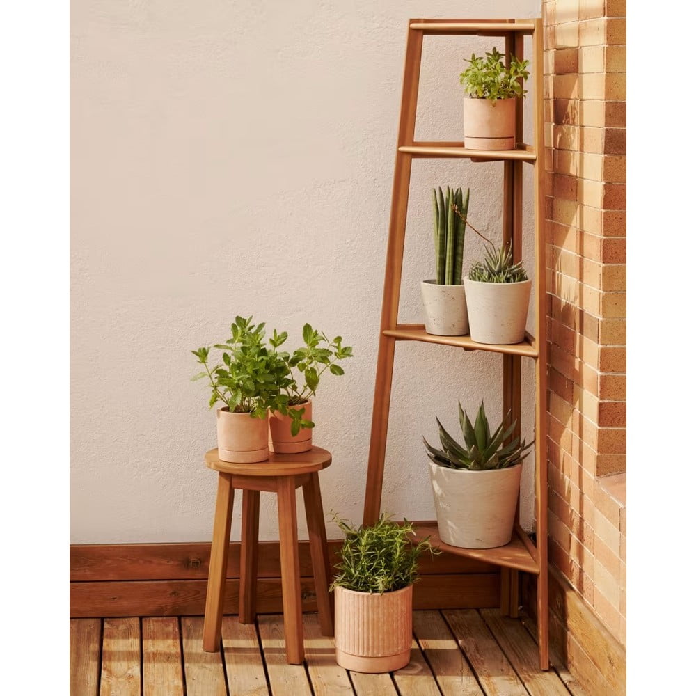 Regał ogrodowy z litego drewna akacjowego 42x150 cm Victora – Kave Home (zdjęcie 3)