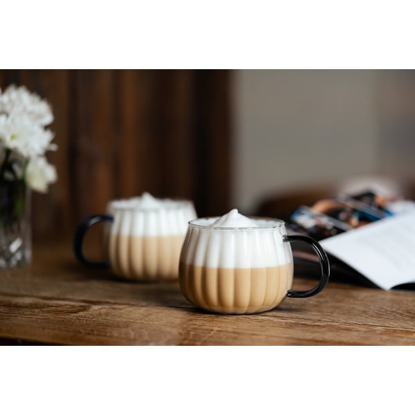 Kubki do cappuccino zestaw 2 szt. 350 ml Tulip – Vialli Design-image-1