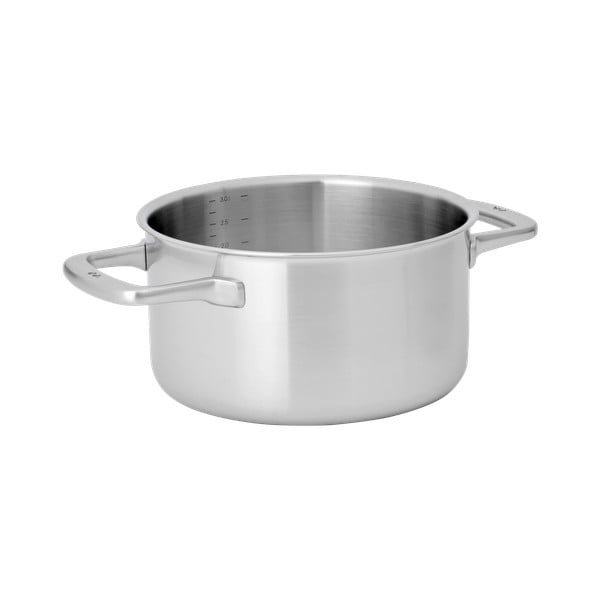 Garnek ze stali nierdzewnej z pokrywką odpowiedni na indukcję 3 l Lucca 3.0 – FABINI-image-2