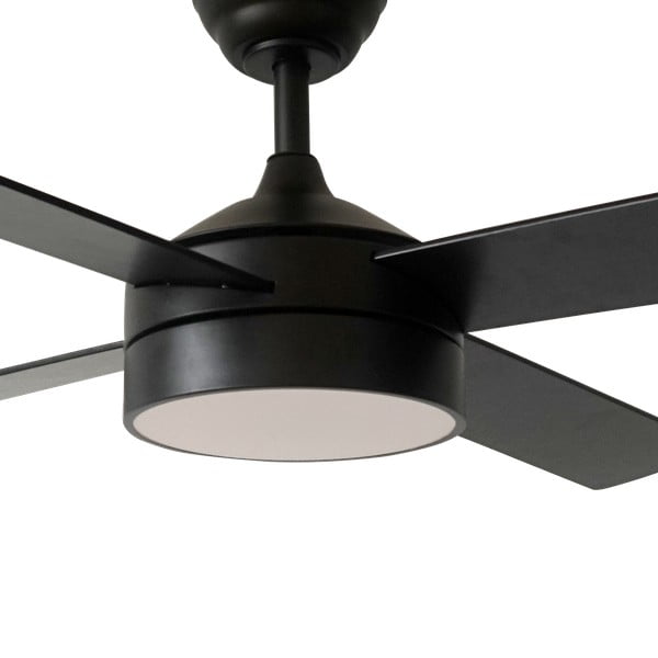 Czarna lampa sufitowa LED ø 15 cm Zarautz – SULION-image-2