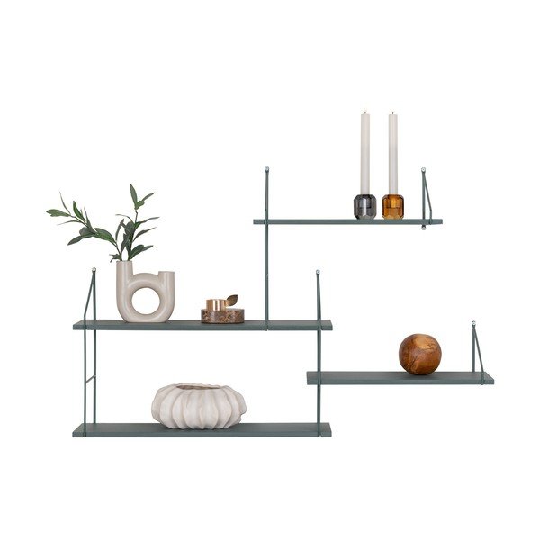 Szarozielona półka piętrowa Harlem Hylde – House Nordic-image-2
