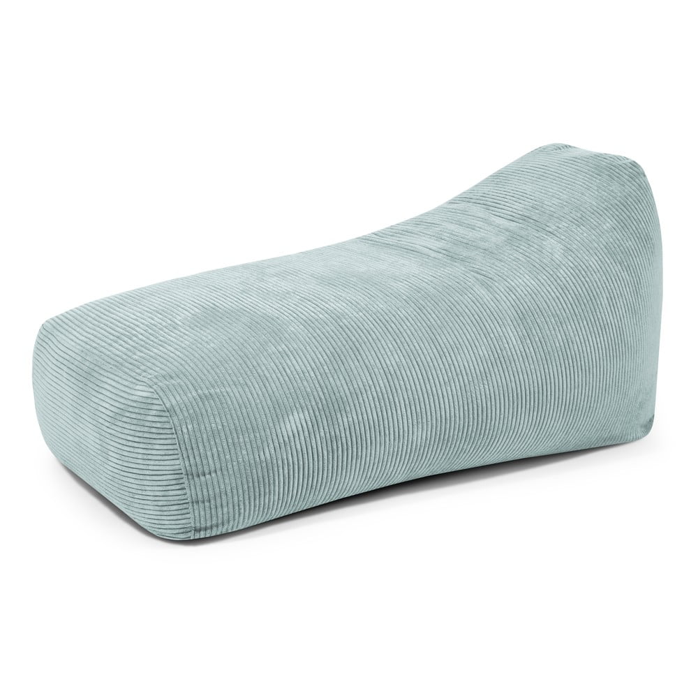 Miętowy sztruksowy worek do siedzenia Snug Long 140 – SLOWDOWN