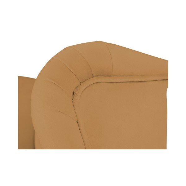 Żółty hoker Micadoni Home Coro-image-3