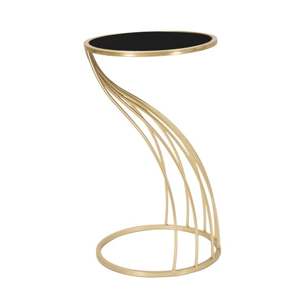 Okrągły stolik ze szklanym blatem ø 35 cm Flush – Mauro Ferretti