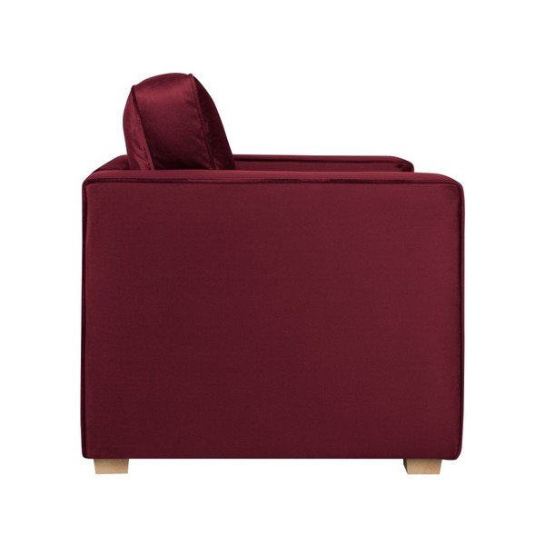 Burgundowy fotel Cosmopolitan design Chicago-image-2