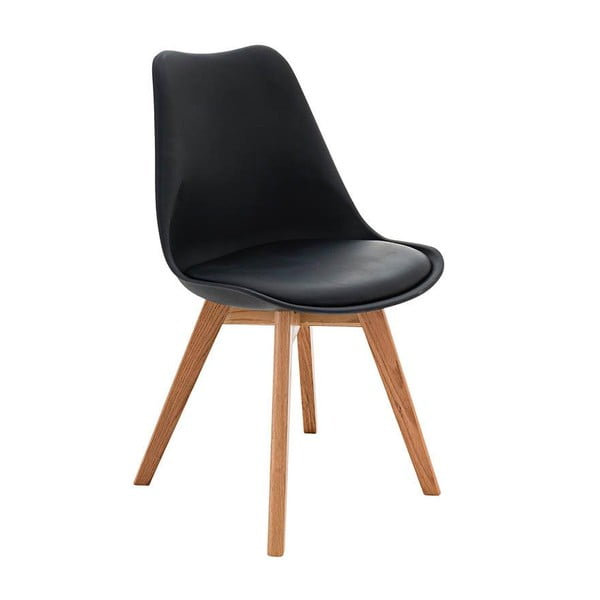 Krzesło Carisse, czarne
