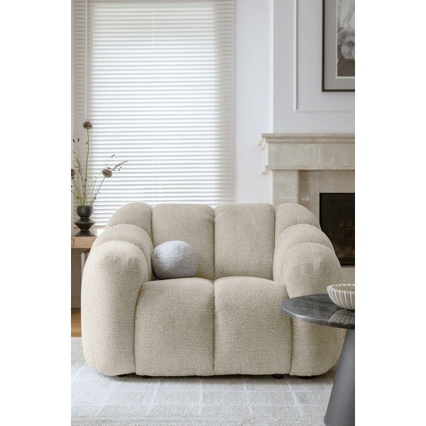 Beżowy fotel Shell – Miuform-image-1