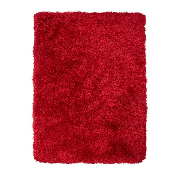 Czerwony ręcznie tkany dywan Think Rugs Montana Puro Red, 80x150 cm