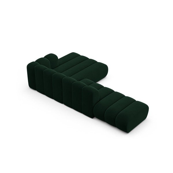 Ciemnozielony narożnik (prawostronny) Lupine – Micadoni Home-image-3